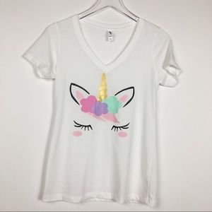 Ideal T by Next Level Unicorn Graphic Tee